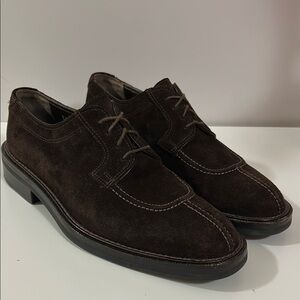 TO BOOT NEW YORK Suede Split-Toe Oxford Sz 11